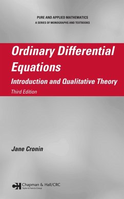 Ordinary Differential Equations (eBook, ePUB) - Cronin, Jane