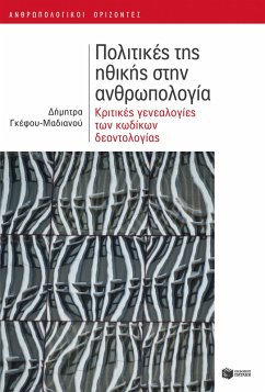 Cover Politics of ethics in the field of anthropology (eBook, ePUB)