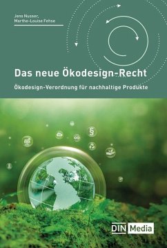 Cover Das neue Ökodesign-Recht (eBook, PDF)