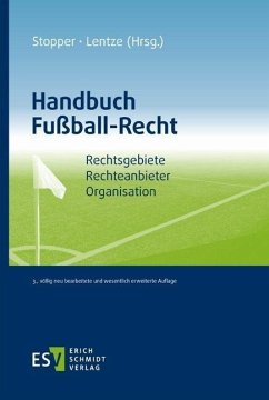 Cover Handbuch Fußball-Recht (eBook, PDF)