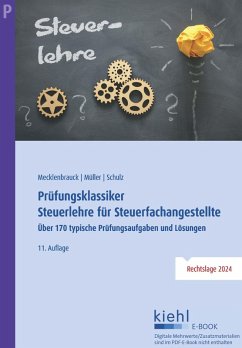 Cover Prüfungsklassiker Steuerlehre für Steuerfachangestellte (eBook, PDF)