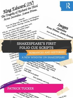 Shakespeare's First Folio Cue Scripts - Romances and Histories (eBook, ePUB) - Tucker, Patrick