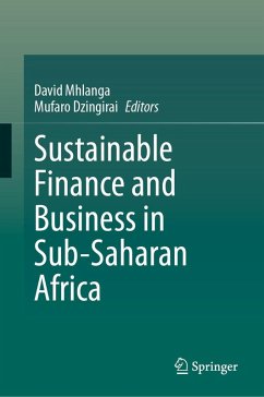 Cover Sustainable Finance and Business in Sub-Saharan Africa (eBook, PDF)