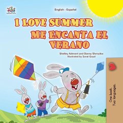 I Love Summer Me Encanta el Verano (English Spanish Bilingual Collection) (eBook, ePUB)