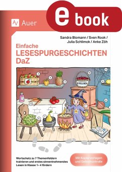 Einfache Lesespurgeschichten DaZ (eBook, PDF) - Blomann, S.; S. Rook; Schlimok, J.; Zöh, A.