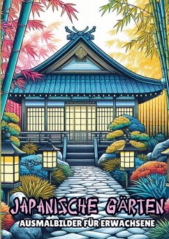 Cover Ausmalbilder für Erwachsene - Japanische Gärten