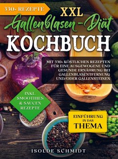 Cover XXL Gallenblasen-Diät Kochbuch