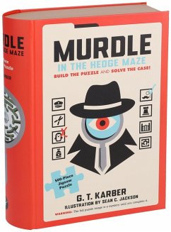 Cover Murdle in the Hedge Maze 500-Piece Jigsaw Puzzle