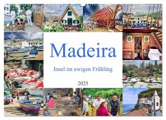 Madeira, Insel im ewigen Frühling (Wandkalender 2025 DIN A2 quer), CALVENDO Monatskalender