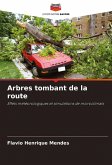 Arbres tombant de la route Arbres tombant de la route