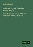 Géométrie, toisé et le tableau stéréométrique Géométrie, toisé et le tableau stéréométrique
