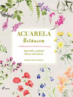 Cover Acuarela Botanica (aprende A Pintar Flores Silvestres)
