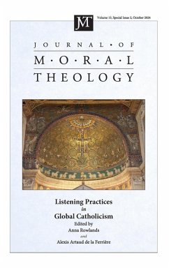 Journal of Moral Theology, Volume 13, Special Issue 2 Journal of Moral Theology, Volume 13, Special Issue 2