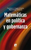 Matemáticas en política y gobernanza Matemáticas en política y gobernanza