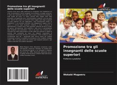 Cover Promozione tra gli insegnanti delle scuole superiori