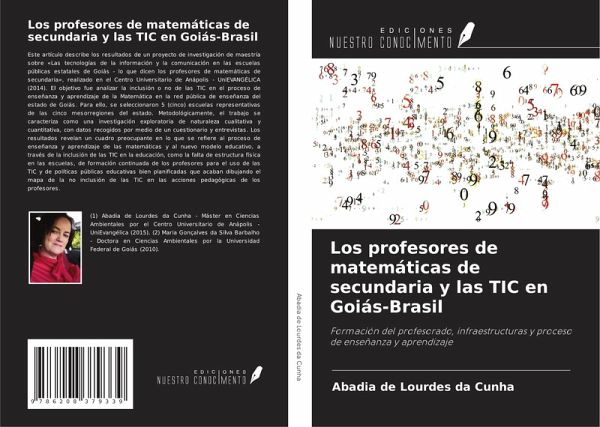 Los profesores de matemáticas de secundaria y las TIC en Goiás-Brasil