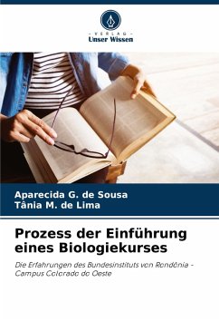 Cover Prozess der Einführung eines Biologiekurses
