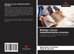 Cover Biology course implementation process