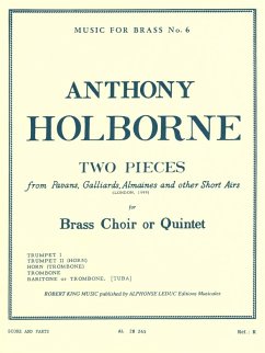 Cover HOLBORNE/KING 2 PIECES BRASS QUINTET/SCORE AND PARTS(PTION/PTIES)MFB006