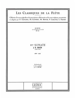 Cover SONATE MI MAJEUR NO.6 BWV1035 POUR FLUTE ET PIANO AK MOYSE, M., ARR.