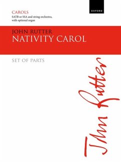 Cover OUP9780193562714 Nativity Carol for mixed chorus and strings Set Of Parts