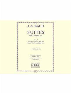 Cover Suites pour violoncelle seul vol.2 suite ut majeur no.3 BWV1009 et suite mi majeur no.4 BWV1010