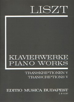 Cover Klavierwerke Serie 2 Band 20 Transkriptionen Band 5 broschiert