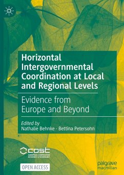 Horizontal Intergovernmental Coordination at Local and Regional Levels Cover Horizontal Intergovernmental Coordination at Local and Regional Levels