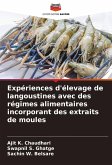 Expériences d'élevage de langoustines avec des régimes alimentaires incorporant des extraits de moules