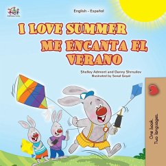 I Love Summer (English Spanish Bilingual Children's Book) - Admont, Shelley; Shmuilov, Danny; Books, Kidkiddos