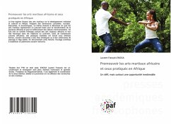 Cover Promouvoir les arts martiaux africains et ceux pratiqués en Afrique