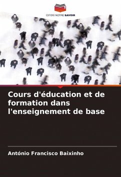 Cover Cours d'éducation et de formation dans l'enseignement de base