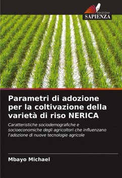 Cover Parametri di adozione per la coltivazione della varietà di riso NERICA