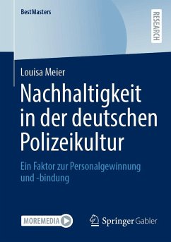 Nachhaltigkeit in der deutschen Polizeikultur (eBook, PDF) - Meier, Louisa