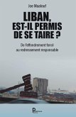 Liban, est-il permis de se taire ? (eBook, ePUB)