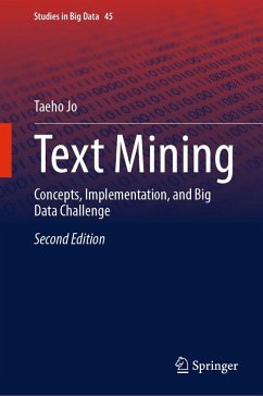 Text Mining (eBook, PDF) - Jo, Taeho