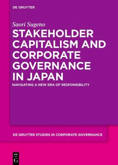 Cover Stakeholder Capitalism and Corporate Governance in Japan (eBook, ePUB)