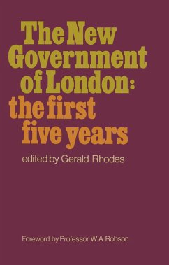 The New Government of London (eBook, PDF) - Rhodes, Gerald