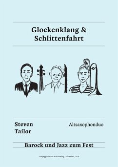 Cover Glockenklang & Schlittenfahrt: Ausgabe für Altsaxophonduo (eBook, ePUB)