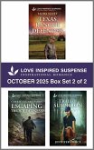 Love Inspired Suspense October 2025 - Box Set 2 of 2 (eBook, ePUB) Love Inspired Suspense October 2025 - Box Set 2 of 2 (eBook, ePUB)
