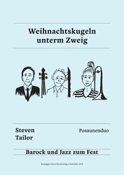 Cover Weihnachtskugeln unterm Zweig: Ausgabe für Posaunenduo (eBook, ePUB)