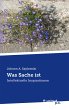 Was Sache ist (eBook, ePUB) - Bild 1