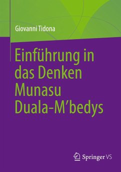 Einführung in das Denken Munasu Duala-M¿bedys - Tidona, Giovanni
