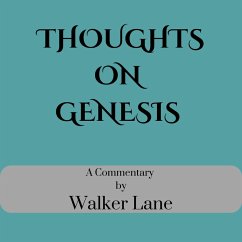Cover Thoughts On Genesis (eBook, ePUB)