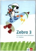Zebra 3. Paket: Arbeitsheft Sprache Förderheft, Arbeitsheft Lesen/Schreiben Klasse 3