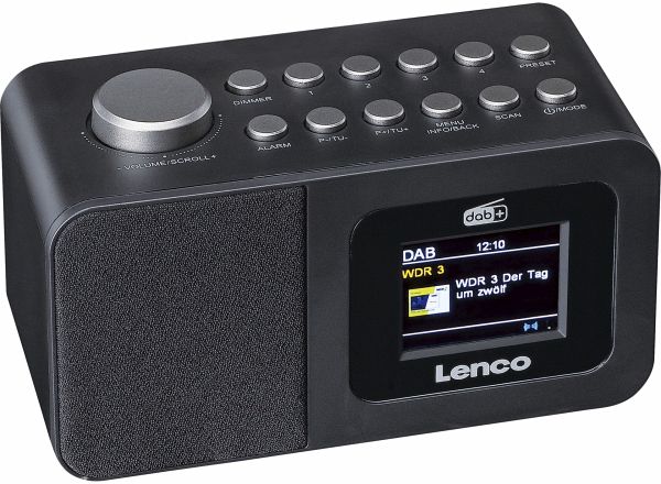 Lenco CR-625BK schwarz Lenco CR-625BK schwarz