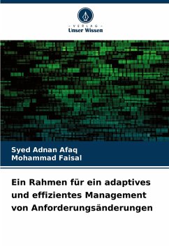 Cover Ein Rahmen für ein adaptives und effizientes Management von Anforderungsänderungen