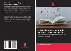 Cover História e metodologia dos estudos literários