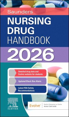 Saunders Nursing Drug Handbook 2026 - Hodgson, Keith; Kizior, Robert