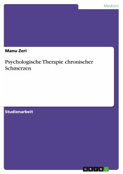 Psychologische Therapie chronischer Schmerzen